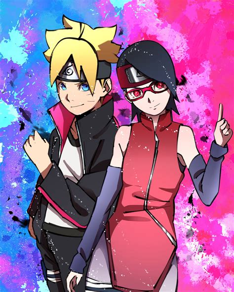 boruto and sarada|Boruto and Sarada .